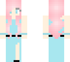 pink hair prom