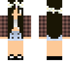 plaid girl