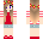 pretty red girl