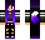 purple wolf girl