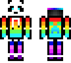rainbow panda