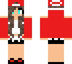 red cool girl