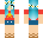 blue hair girl steven