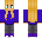blue plaid