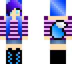 blue wolf girl