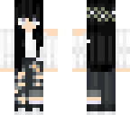 cute anime black hair girl