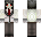 fancy skeleton with a white suit