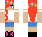 fower crown girl