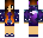 galaxy wolf girl
