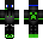 green and black