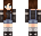overalls girl
