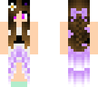 panda girl in prom dress