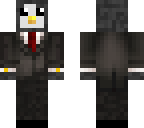 penguin in a tux