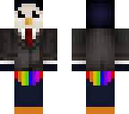 penguin with underwear 