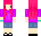 pink hair