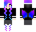purple and blue