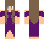 purple dress