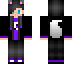 purple wolf boy