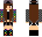 rainbow brown hair