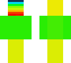 rainbow face