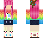 rainbow girl