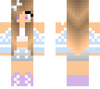sky blue girl edit