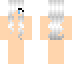 white hair base