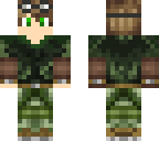 wood elf green eyes