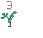 3 flowers