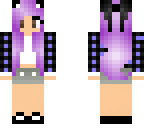 b and b plaid shirt girl
