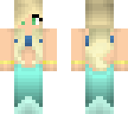 blond mermaid