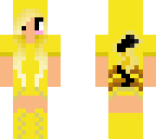 blonde pikachu girl