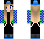 blue and green tomboy