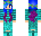 blue girl