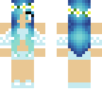 blue girl