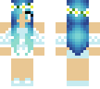 blue girl eited
