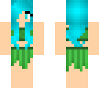 blue haired pixie