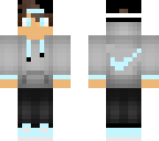 blue nike boy