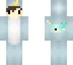chibi baby narwal boy