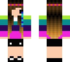 colorful girl