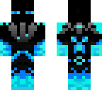 enderman in blue