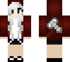 girl with axe