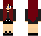 goth red hair