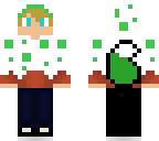 green cake boy