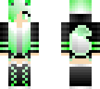 green wolf girl