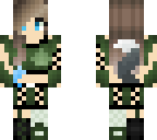 mary blue tips as arrow