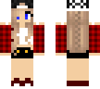 mc roleplay cute flannel