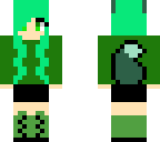mint wolf girl