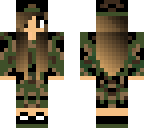 modest camo girl