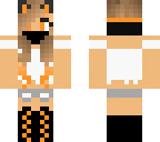 orange warrior girl